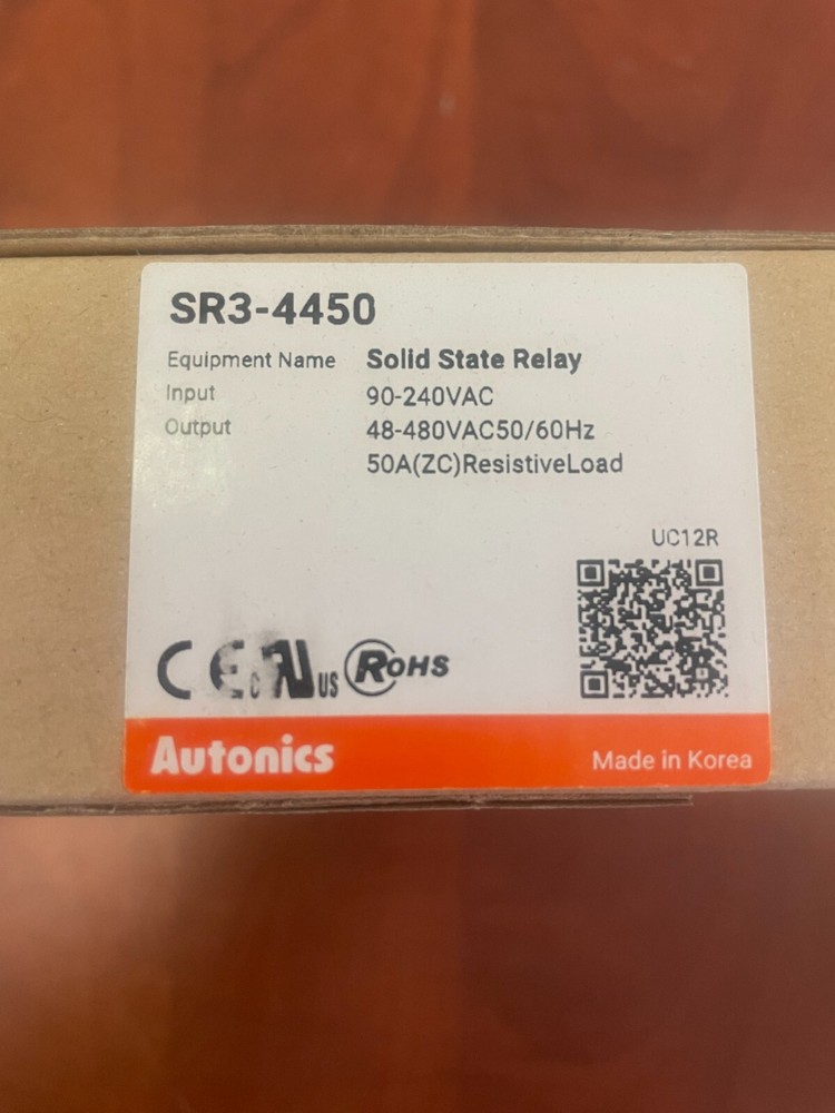 AUTONICS, THREE PHASES SOLID STATE RELAY, SR3-4450