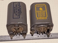 (2 Pcs) B-7406605-1 C.P. CLARE & CO Sealed Relay DPDT 310 Ohm