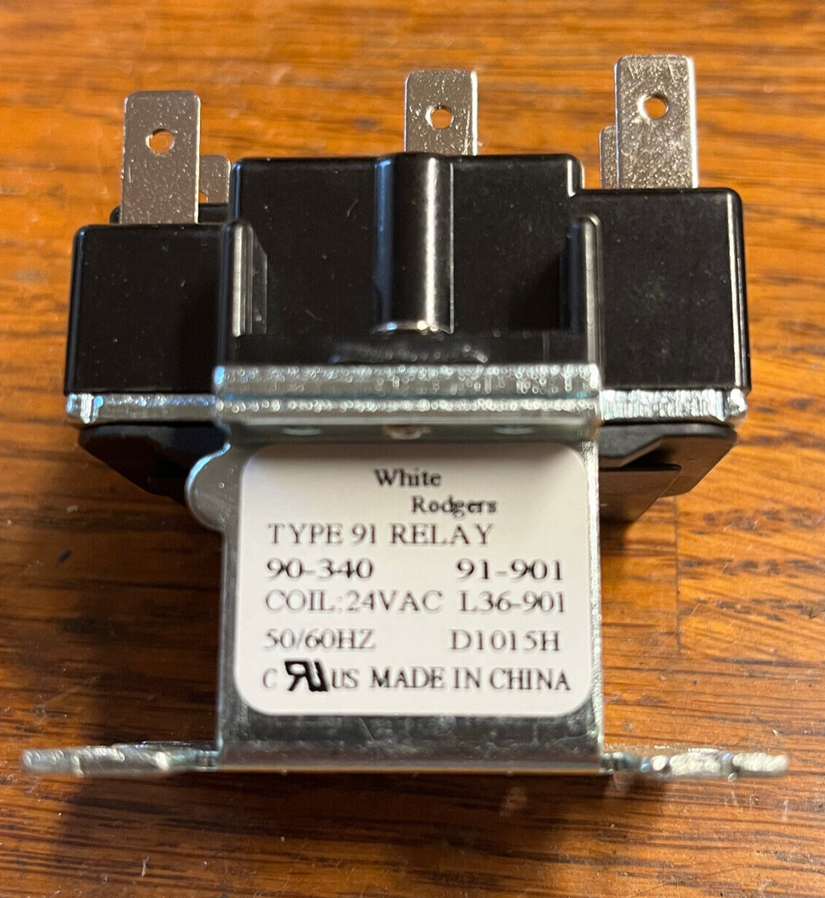 WHITE ROGERS 90-340 L36-901 RELAY DPDT TYPE 91
