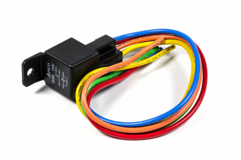 Nitrous 5 pin Relay Double Pole Double Throw 30 Amp 12VDC