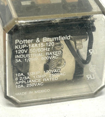 Potter & Brumfield KUP-14A15 120V Relay NEW