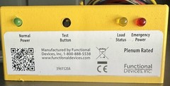 ESRN EMERGENCY LIGHTING BYPASS SHUNT RELAY, UL924, 120/277V