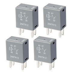 4 Pcs 12088567 8567 Automotive Relay – 12VDC 30A 4-Pin | Compatible with Buick