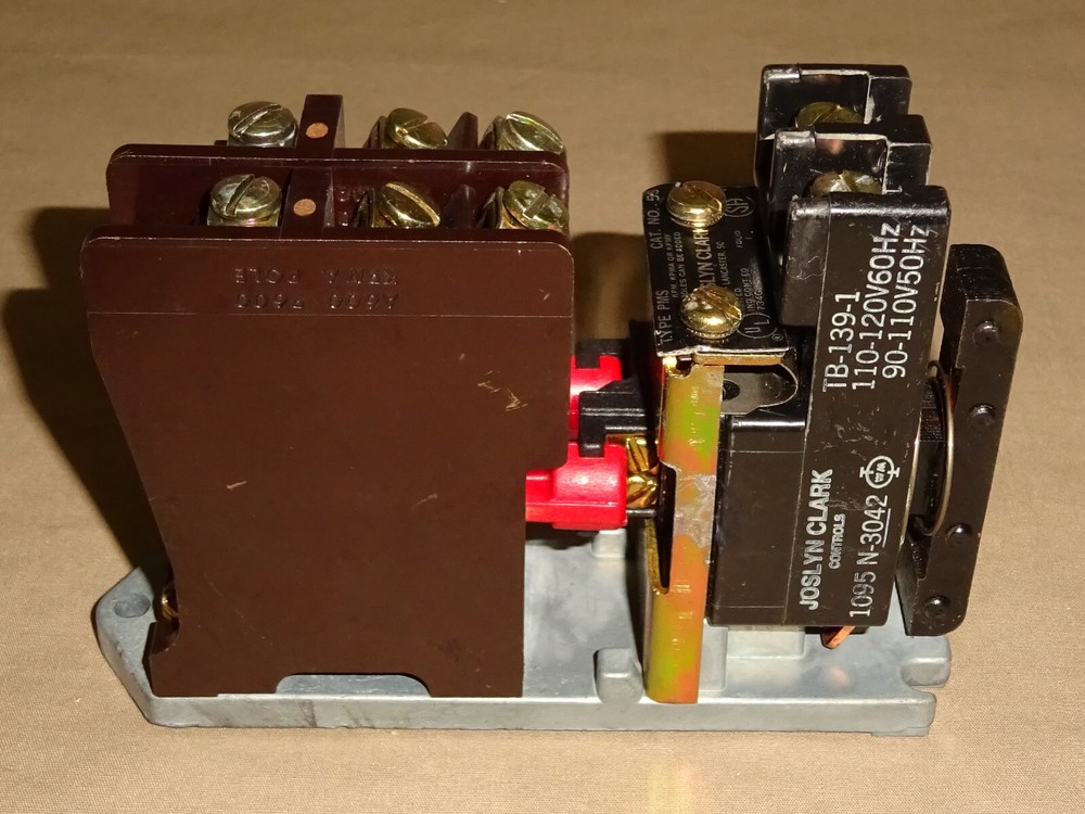 Joslyn Clark PMS5S PMS Relay PMS-5S PMS5S Coil Voltage 120VAC TB-139-1 NEW