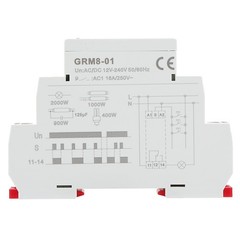 GRM8-01 Electronic Impulse Relay For Multi Point Control AC/DC12-240V NEW↑