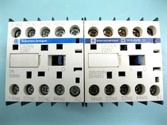 Mixed Lot (12) Schneider Telemecanique Control Relay w (4) Auxiliary Contact D9