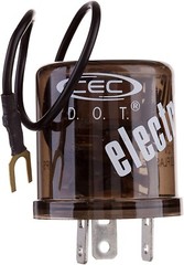 CEC Industries EF33RL 12V Heavy Duty 3-Pin Electronic Flasher Relay for LED NEW