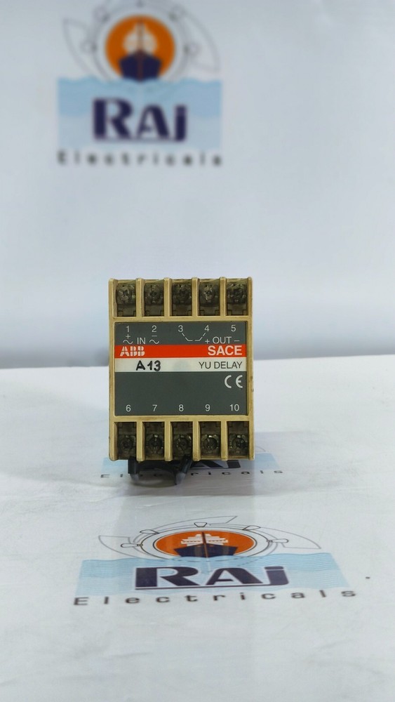 ABB SACE A13 YU DELAY RELAY 702209/80 5 24/30V AC
