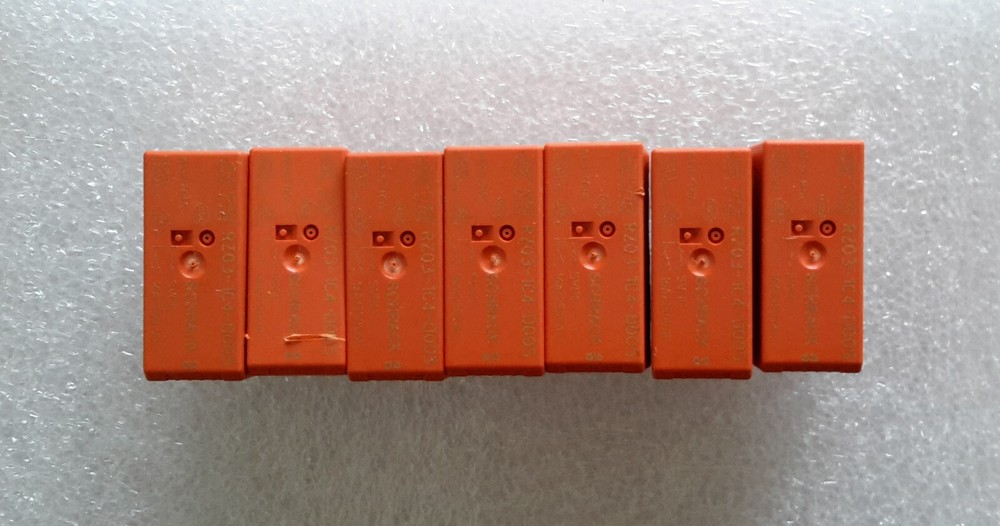 7/14/28/56pcs RZ03-1C4-D005 PCB Relay, 5V coil, 16A, 1 Form C (SPDT-NO, NC)