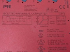 PR ELECTRONICS 3114 ISOLATED UNIVERSAL CONVERTER T137787