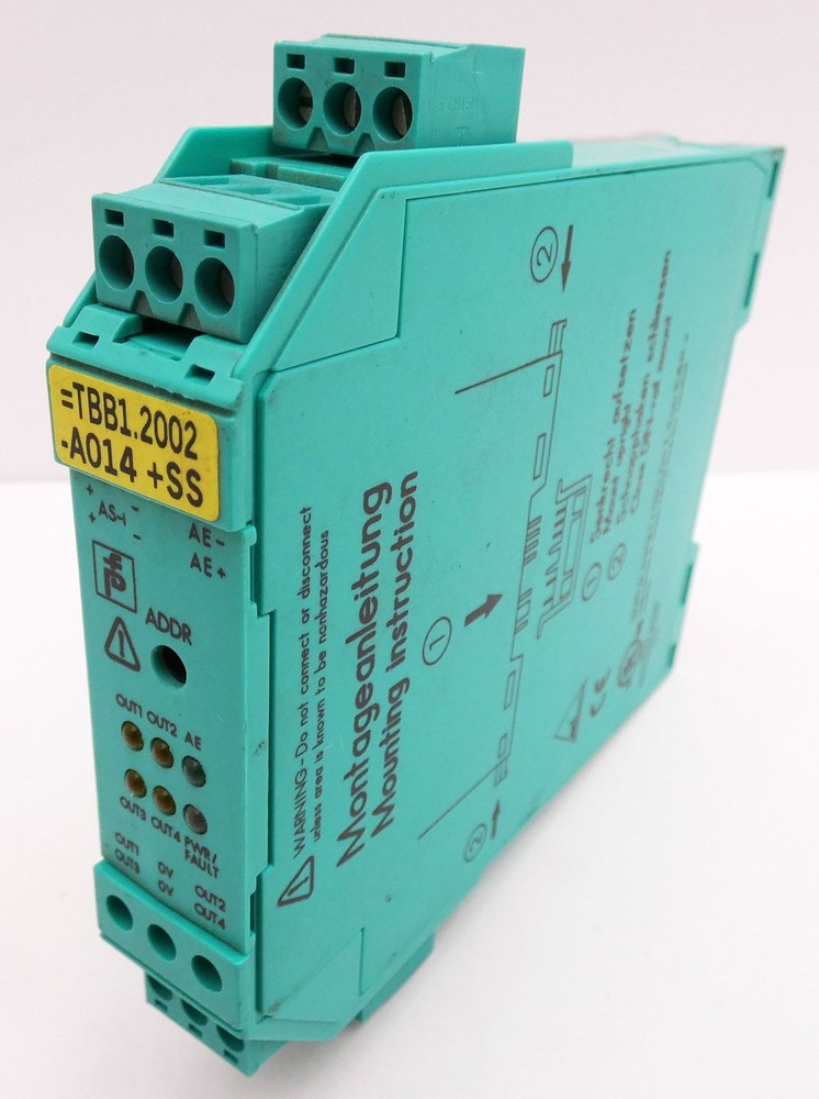 Pepperl+Fuchs VAA-4A-KF-E2 VAA4AKFE2 87522 AS-Interface -used-