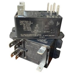T92P7D22 12V 30A Power Relay 2 Pack DPST NO 6 Pin TE Potter Brumfield HVAC AC