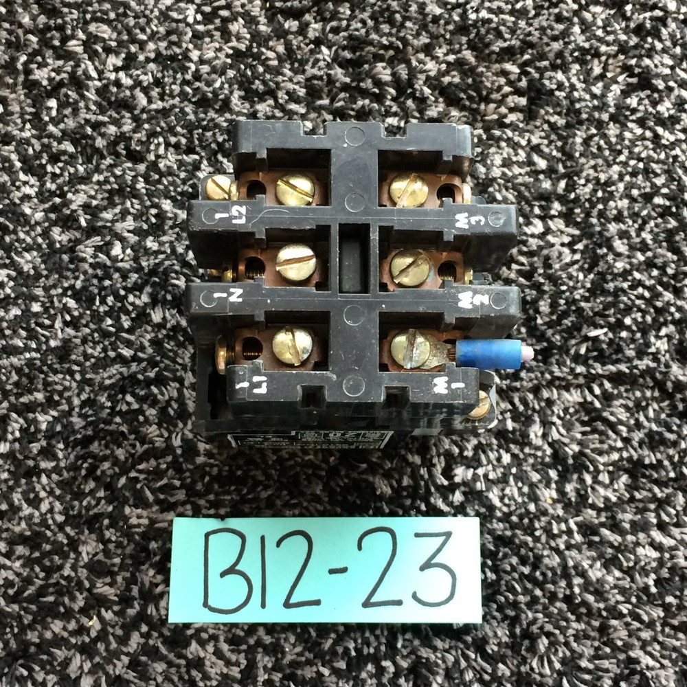 Square D 20A Class 8910 H0-3 203V 1 Year Warranty