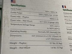 Sentinel GPS BPR-1a PB Basic Power Relay Plug Box Photoperiod Control X12 Bulk