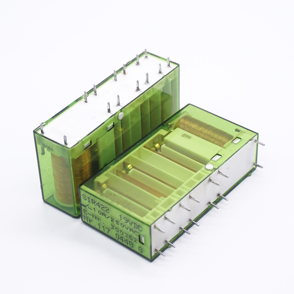 5Pcs ELESTA SIR422 19VDC Safety Relay 10A 19VDC 250VAC 14 Pins