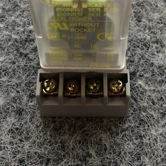 SQUARE D Plug in GP Relay and Socket 8501KP12V20 , 8501NR51