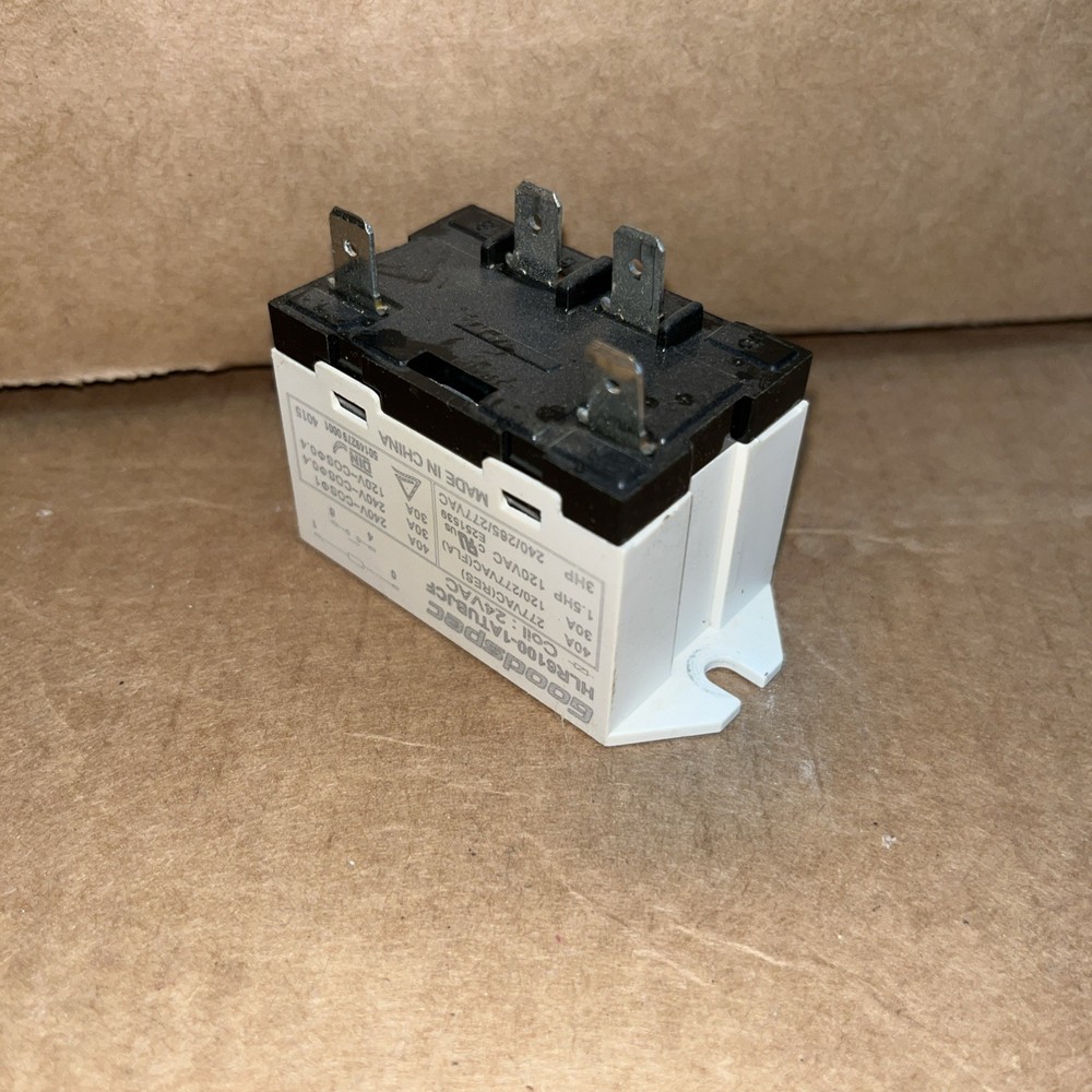 HLR6100-1ATUBJCF 208-240VAC Compressor Relay 30A 277VAC