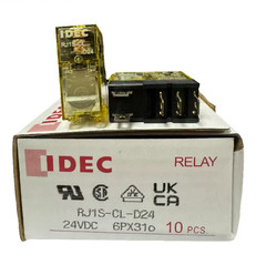 10pcs Brand New IDEC Relay RJ1S-CL-D24 24VDC