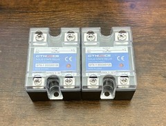 (Lot Of 2) NEW Solid State Relay gtx-1dd220d100, Control 3-32VDC w/Cover