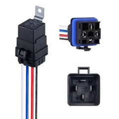 4-PIN 12V DC IP65 Waterproof Relay with Harness 40/30 AMP Relay Numbe of Items 1