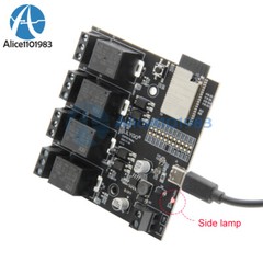 ESP32 DC 5V 4 Channel Relay 4MB Flash IoT Relay Suport WiFi Bluetooth T-U2T