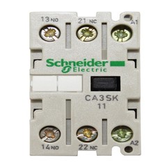 SCHNEIDER ELECTRIC AUXILIARY CONTACTOR CA3 SK11JD CONTROL RELAY