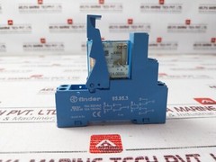 Finder 95.95.3 Relay With Socket Base 40.52.7.024.0000