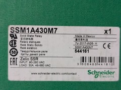 Schneider SSM1A430M7 Solid State Relay 90-280VAC Input 30A 48-660VAC Load