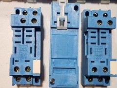 55pcs. Finder 96.72 Relay Socket DIN RAIL 15A 250V
