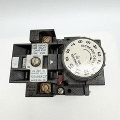 Square D 8501 XO00 Type X Control Relay w/ XTD2 Time Delay Attachment 120V