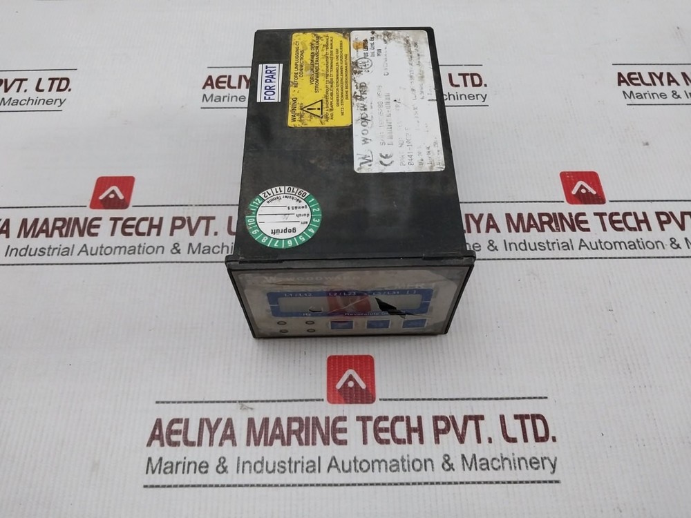 Woodward MFR12 Protection Relay 8441-1082 250V AC 50/60HZ (Not Working)