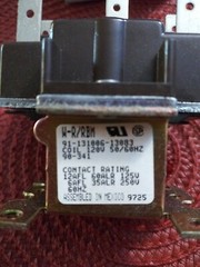 Steveco 90-341 RBM Type 91 Relay 12A 125VAC