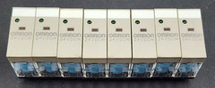 OMRON LOT of 8 G2R-1-SN(S) 24VDC G2R-1-SN DC24(S) Power Relay 10A 250VAC 5 Pins