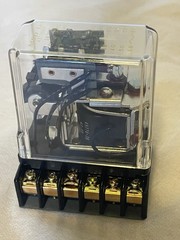 Struthers-Dunn A311XBXPR Relay 24VDC with MSD 27390 12-Pin Screw Terminal Base