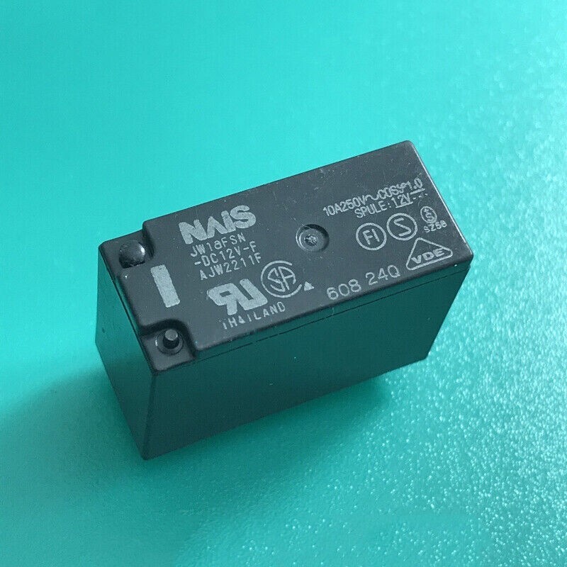 One PANASONIC JW1aFSN-DC12V-F AJW2211F 12VDC Power Relay 4Pins 10A 250V