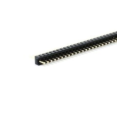 Single Straight Row Pin Header Strip 50Pin 1.27mm Pitch Connector Kit PCB DIY