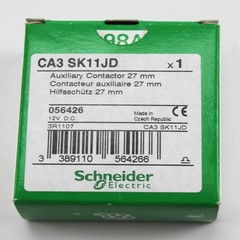 SCHNEIDER ELECTRIC AUXILIARY CONTACTOR CA3 SK11JD CONTROL RELAY
