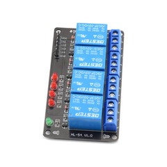 4 Channel 3V 3.3V Relay Module for Arduino Raspberry PIC AVR DSP ARM MSP430 DIY