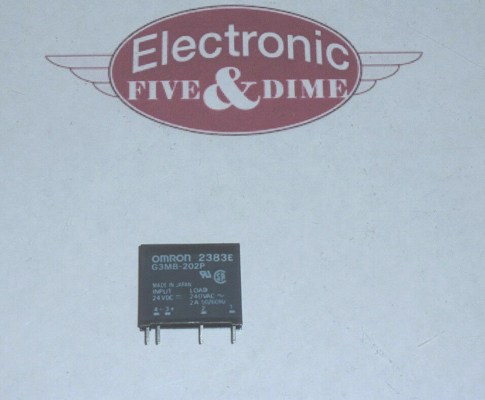 G3MB-202P DC-AC PCB SSR In 24VDC,Out 240V AC 2A Solid State Relay