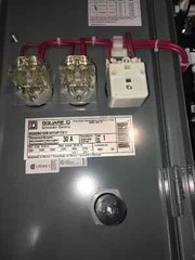 SQUARE D 8538SBG13V81AFF4P1TX11 NEMA Fusible Combination Starter 600V Max. 1YDU6