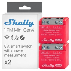 1PM Mini Gen4 | WiFi, Zigbee, Matter Smart Relay Switch with Power Metering, …