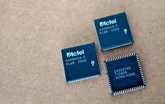 2PCS LOT- Microchip Technology/Actel A40MX04-FPL68 Field Programmable Gate Array
