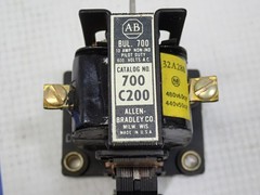 Allen Bradley 700 C200 Relay 10A 600V BUL. 700 Coil 32A288 480V60cy 440V50cy