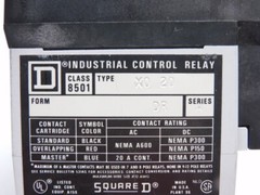 SQUARE D 8501X020 SER. A 24V 20A NSNP
