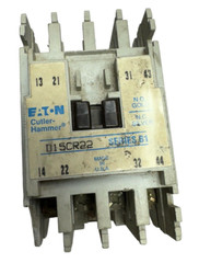 Eaton D15CR22 Cutler-Hammer Control Relay Contactor, Series B1, 22E, EN60947-5