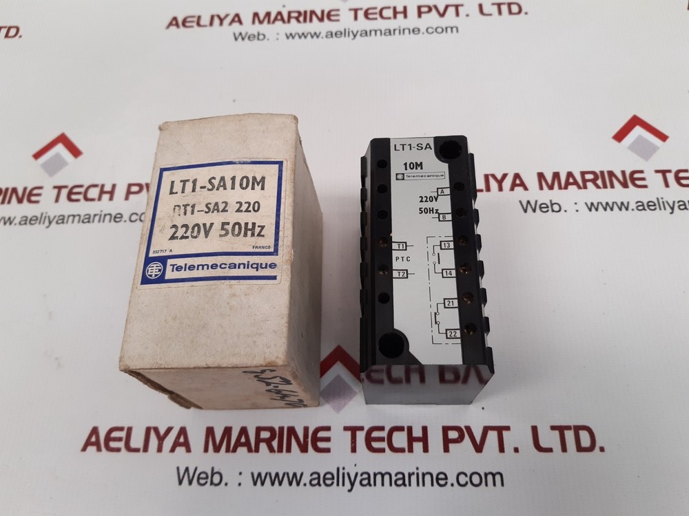 TELEMECANIQUE LT1-SA10M Relay 220V 50HZ RT1-SA2 220 332717A