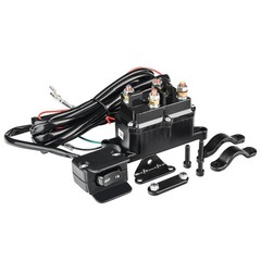 250A 12V Winch Solenoid Relay Contactor Winch Switch with Mounting Hardware