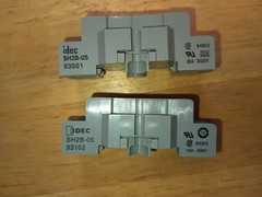 2 PCS IDEC SH2B-05 Relay Socket Base 10A 300V