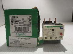 NEW SCHNEIDER ELECTRIC LR3D15 OVERLOAD RELAY 9-13A