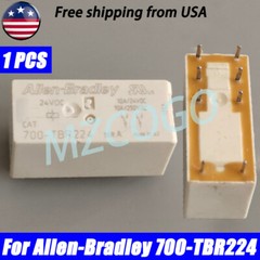 For Allen-Bradley Power Relay 700TBR224 Ser A 24VDC 250VAC 10A 8-Pins 700-TBR224